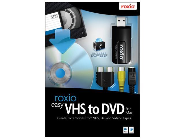 roxio vhs to dvd converter for mac
